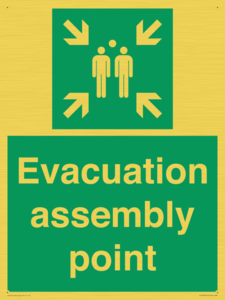 Evacuation assembly point